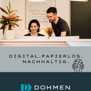 Digitale Prozesse in der Physiotherapie Domen Jülich: Ihre papierlose Praxis